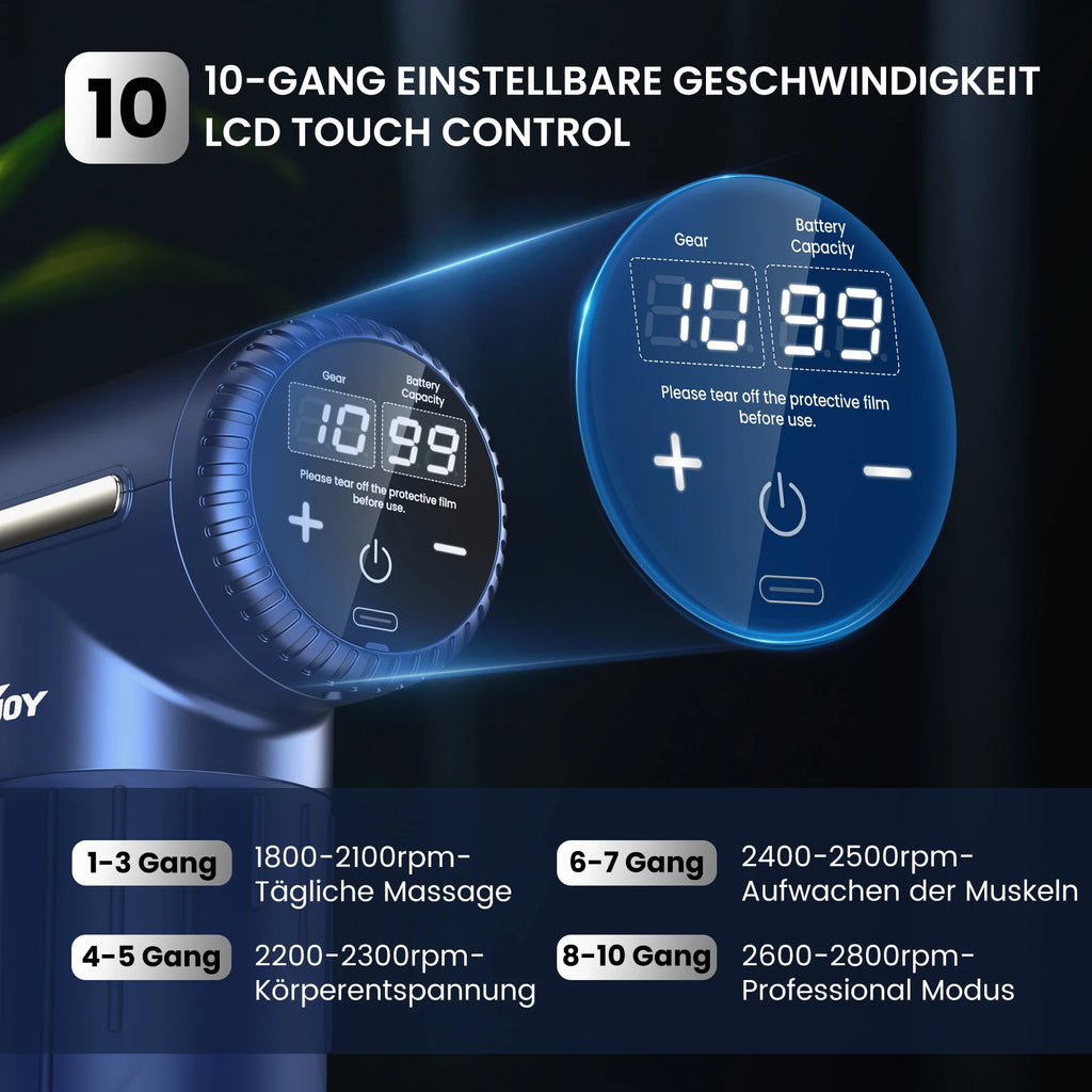 Pistolet de massage électrique – récupération – lot de 6
