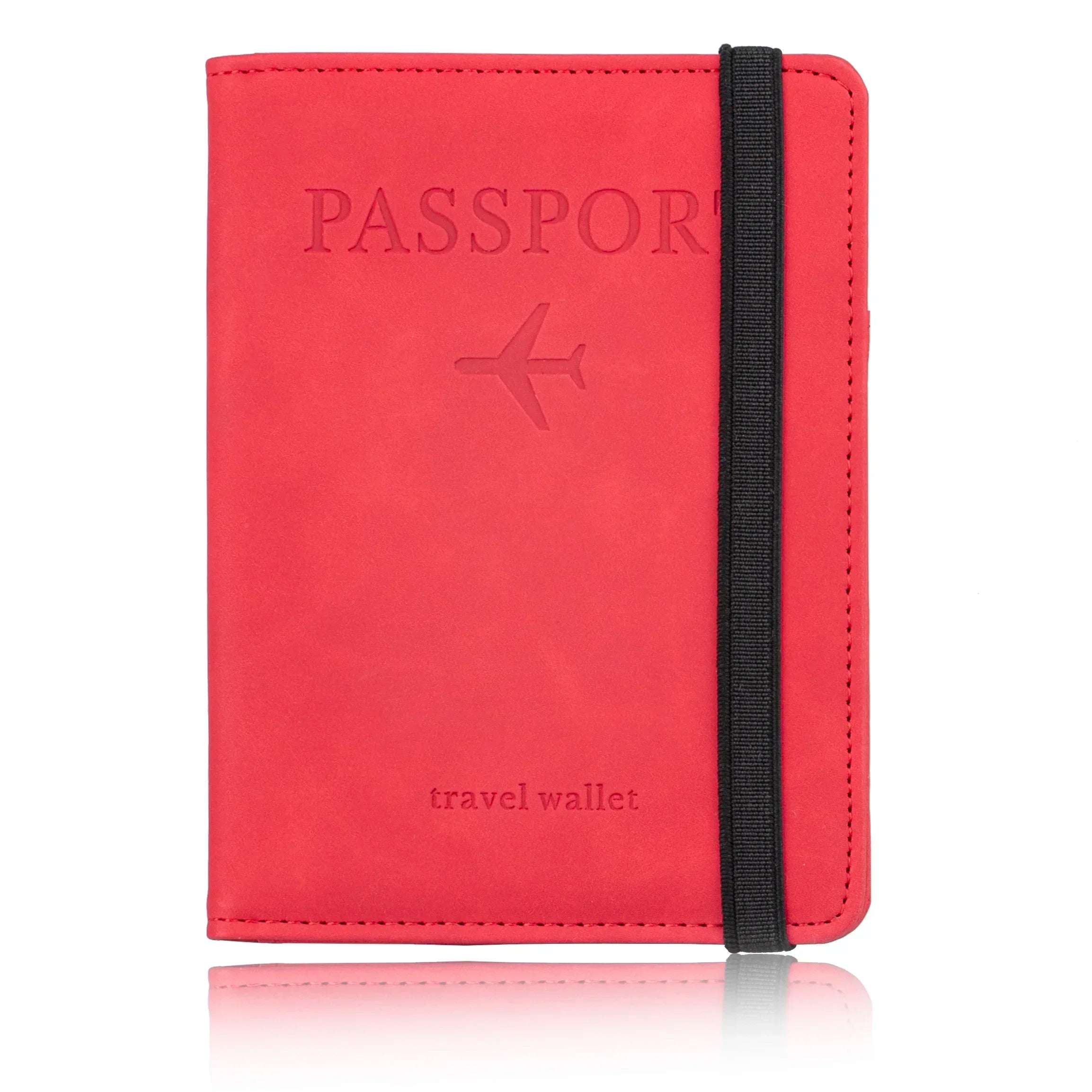 Pochette passeport anti-RFID – tour de cou