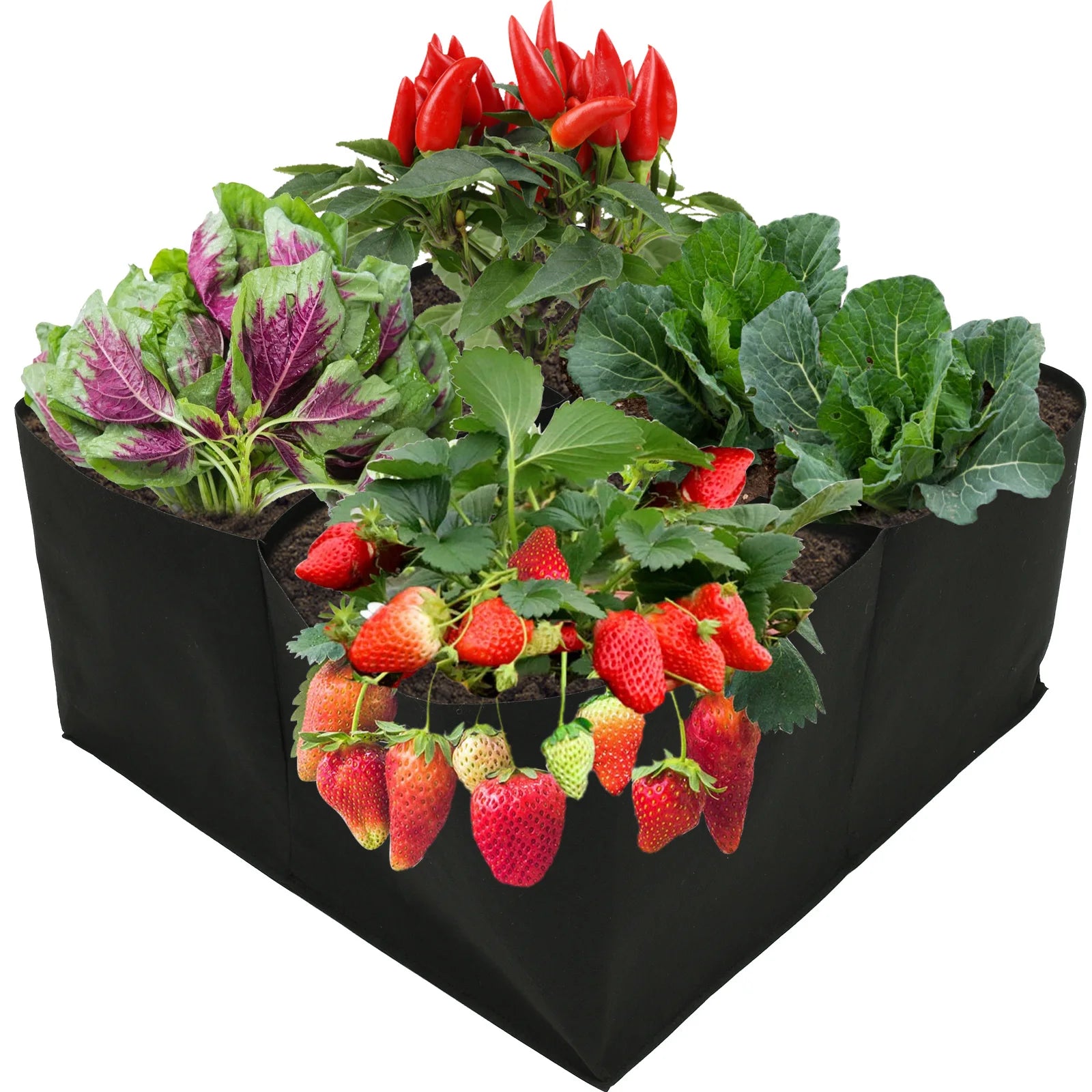 Sacs de culture en feutre – potager