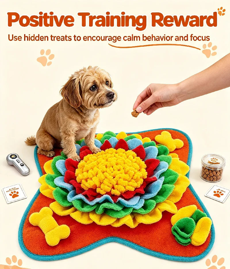 Tapis de fouille pour chien – jeu anti-ennui