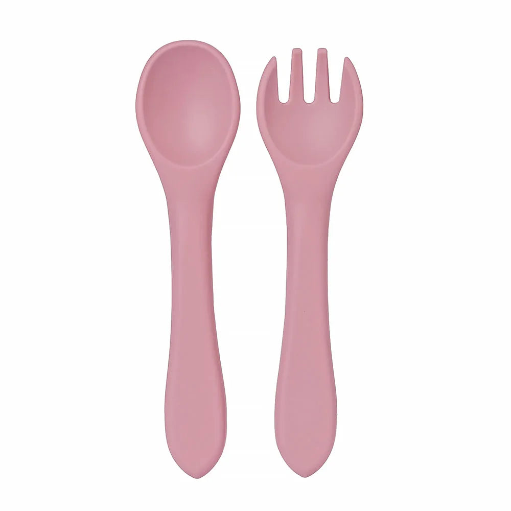 Set repas bébé en silicone – à ventouse