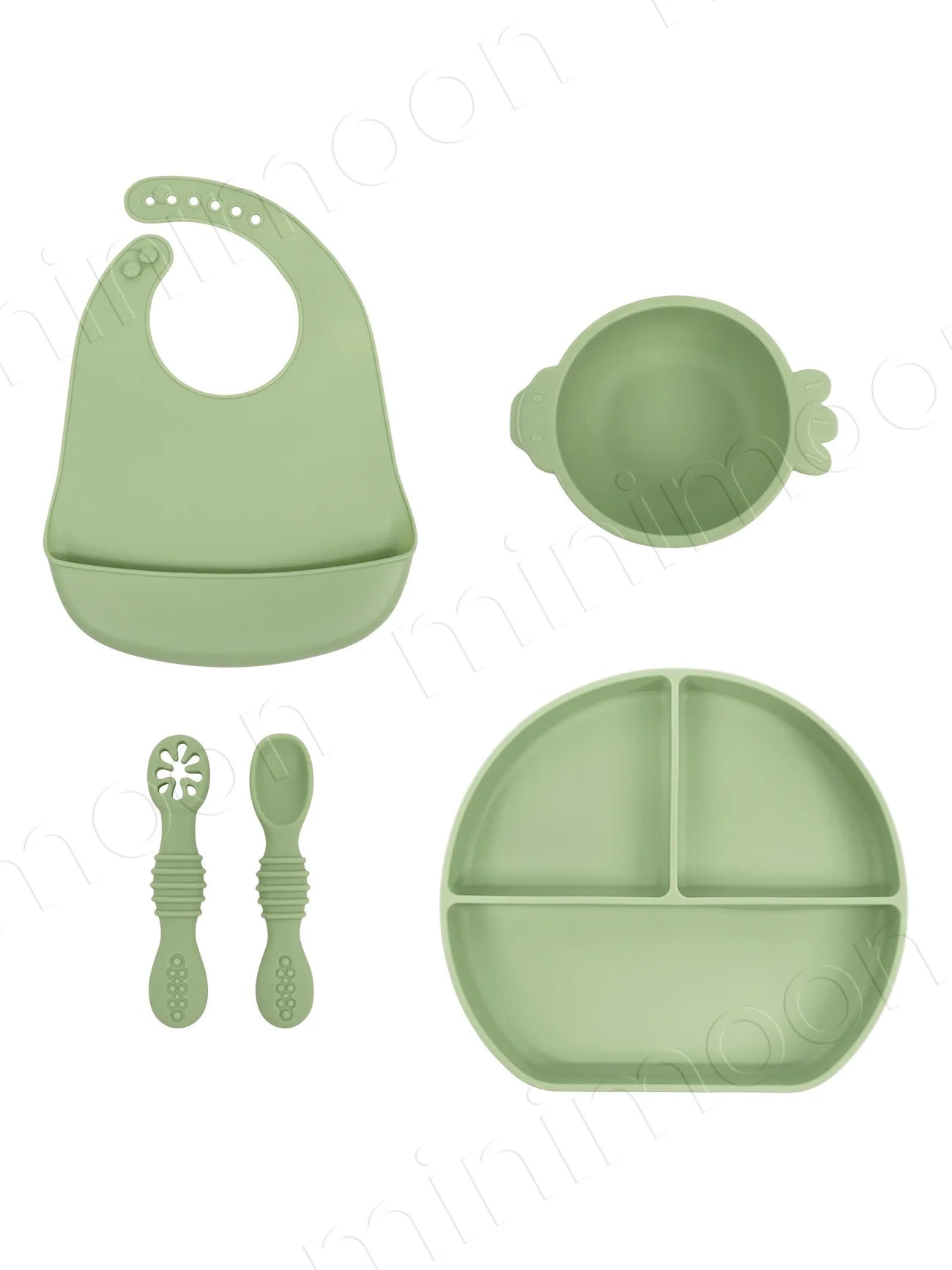 Veilleuse bébé en silicone – lumière douce tactile – lot de 5