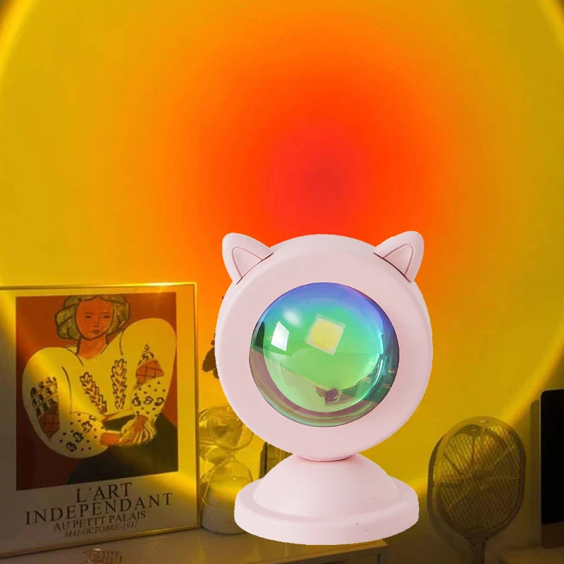 Lampe coucher de soleil – veilleuse d'ambiance USB