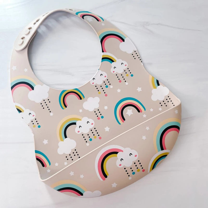 Set repas bébé en silicone – à ventouse