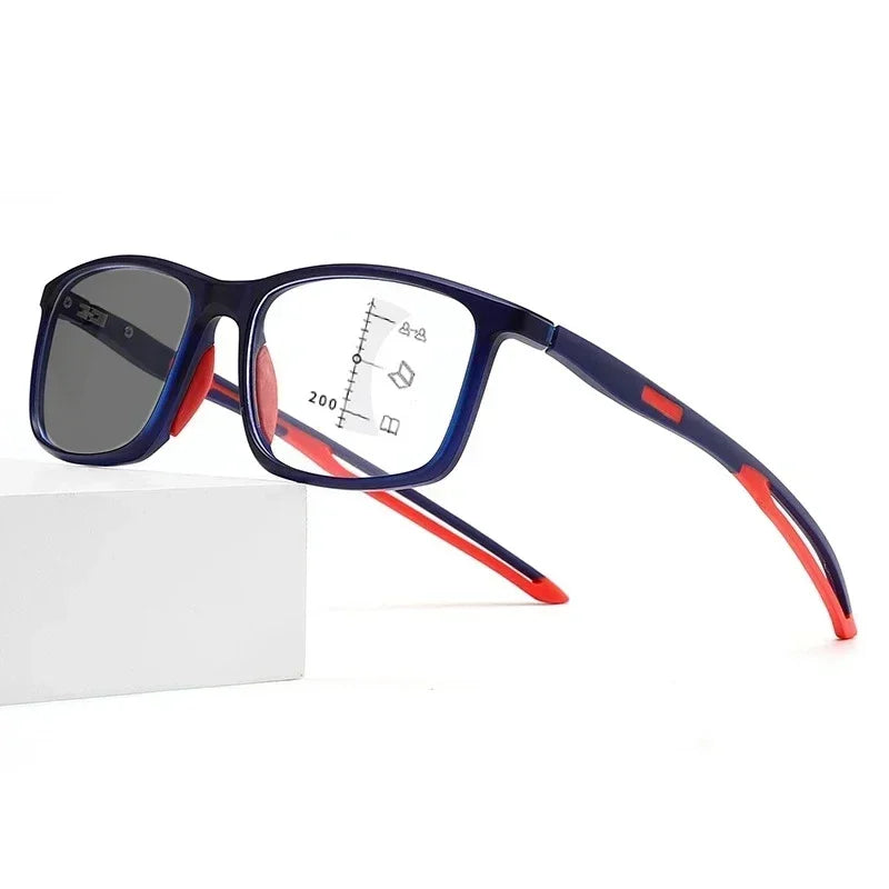 Lunettes de lecture multifocales anti-lumière bleue
