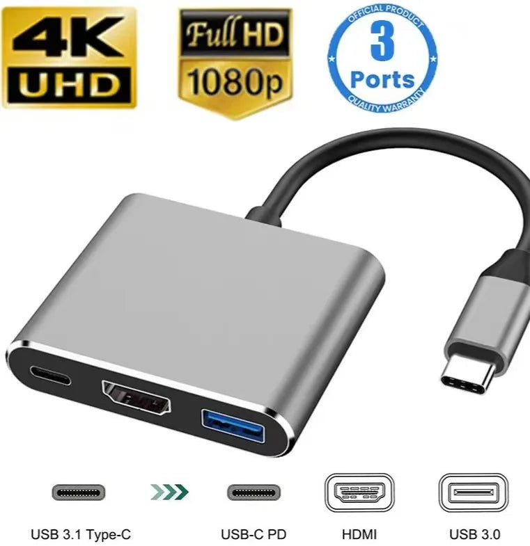 Hub USB-C multiport – station compacte