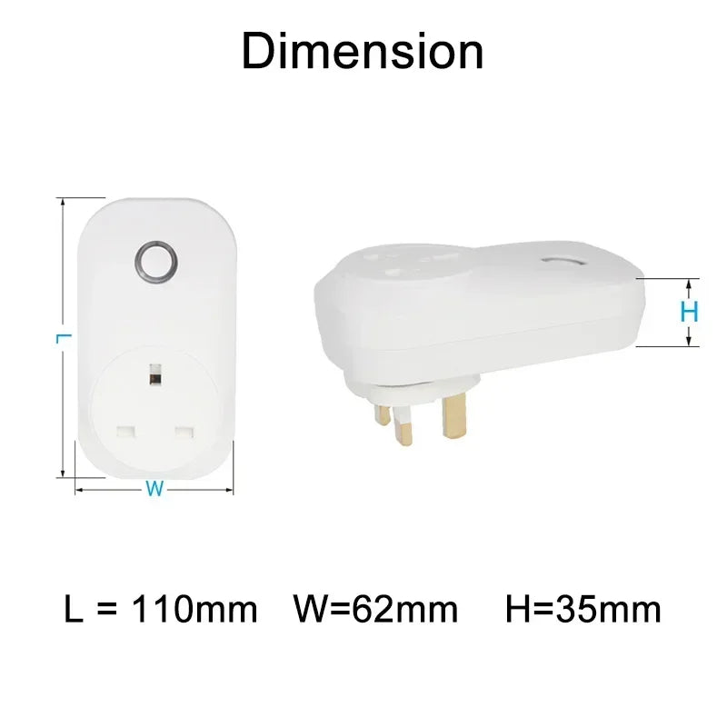 Prise connectée WiFi – suivi de consommation – télécommande