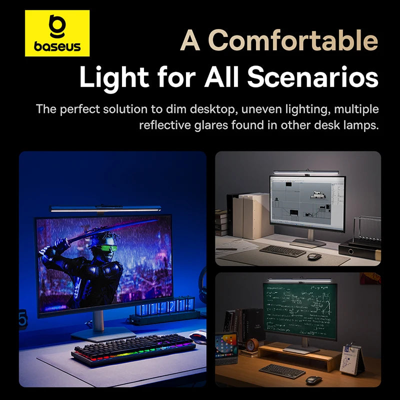 Barre lumineuse d'écran LED – sans reflet