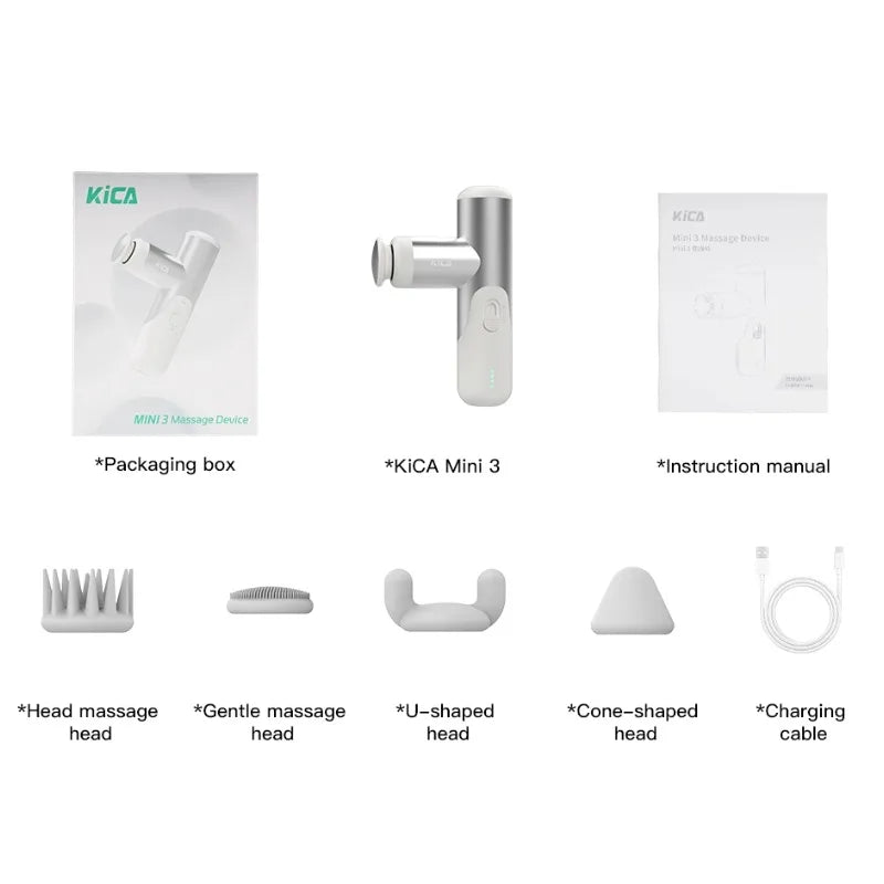 Pistolet de massage électrique – récupération – lot de 4