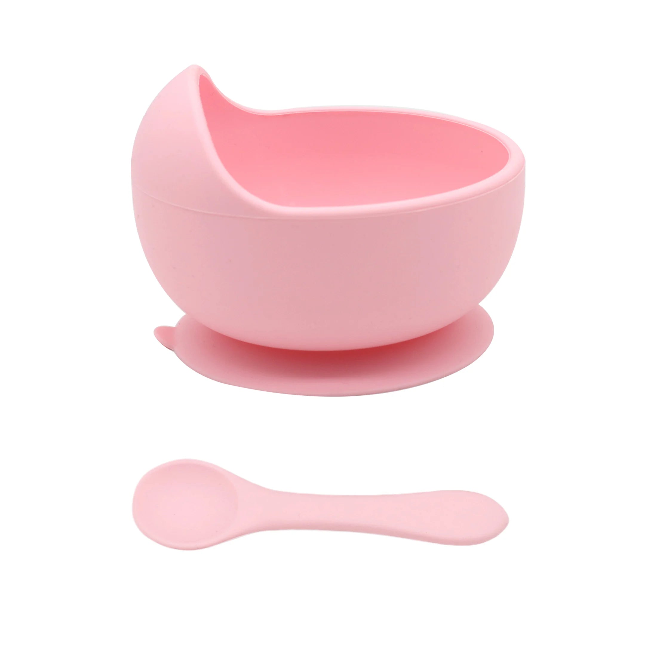 Set repas bébé en silicone – à ventouse