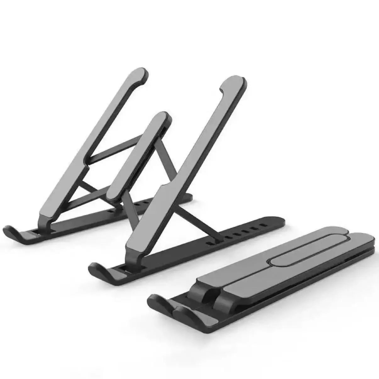 Support PC portable en aluminium pliable