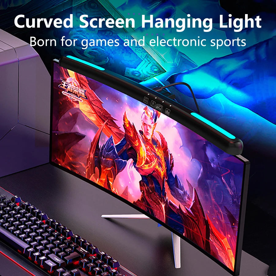 Barre lumineuse d'écran LED – sans reflet – RGB