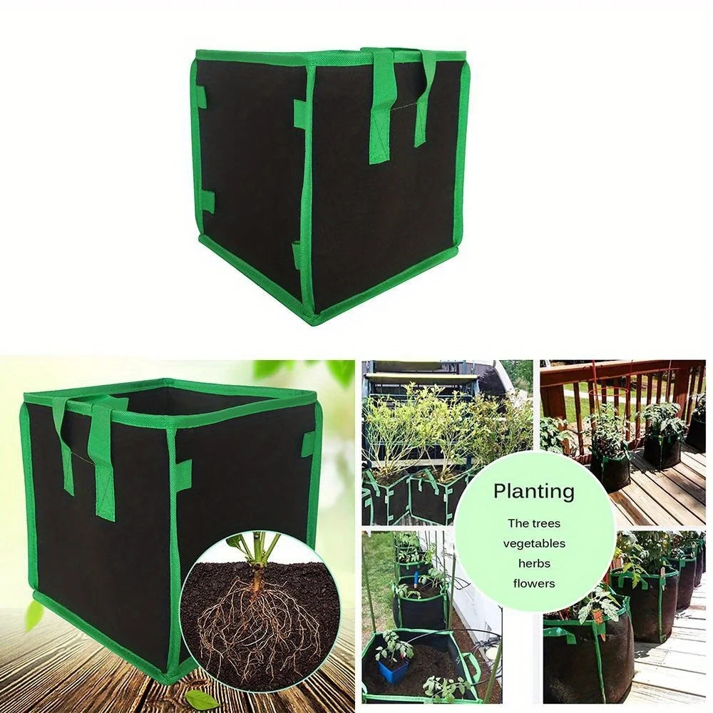 Sacs de culture en feutre – potager