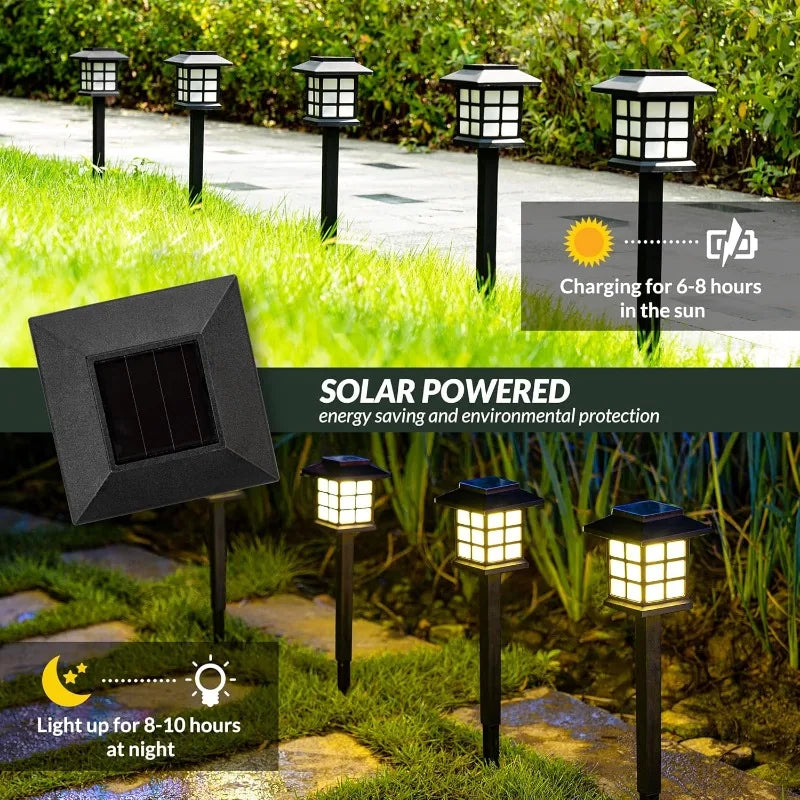 Éclairage solaire de jardin – étanche & sans fil