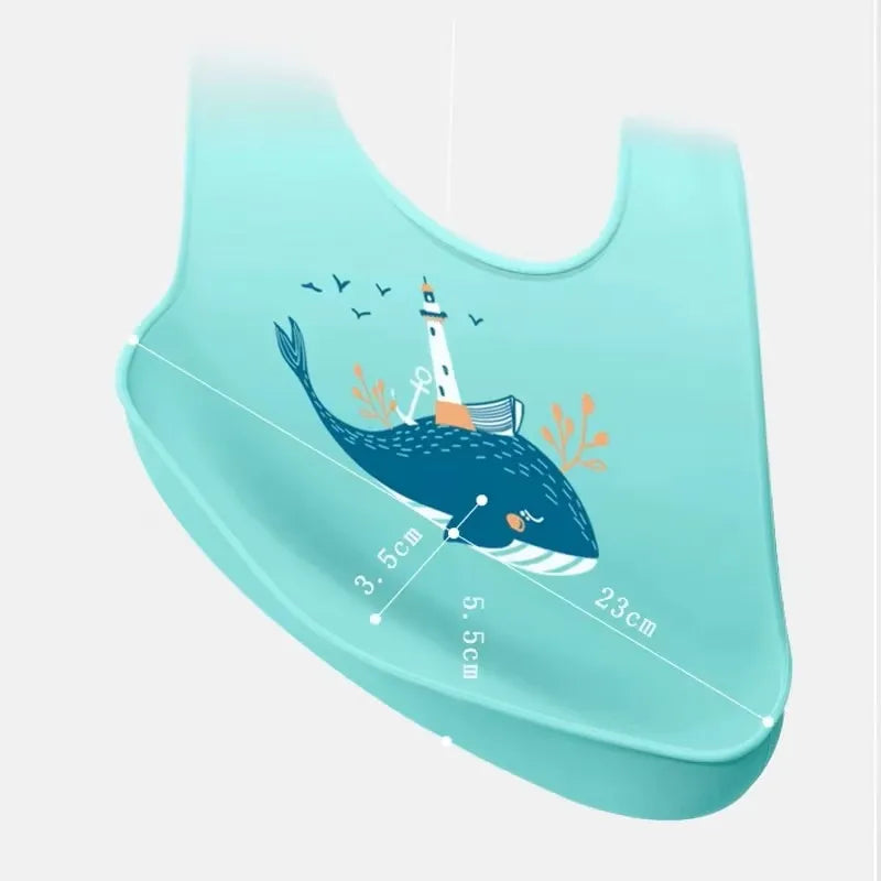 Set repas bébé en silicone – à ventouse