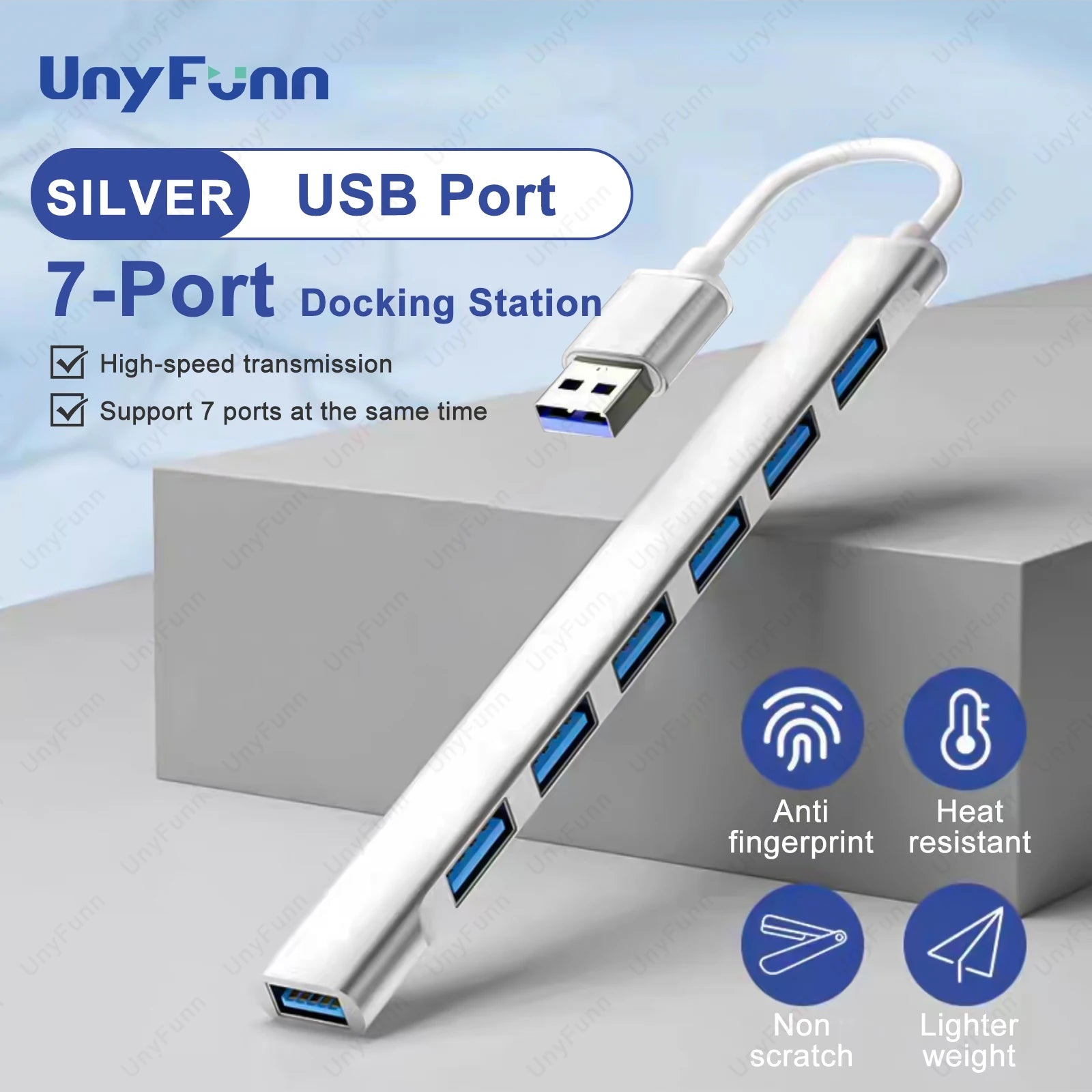 Hub USB-C multiport – station compacte