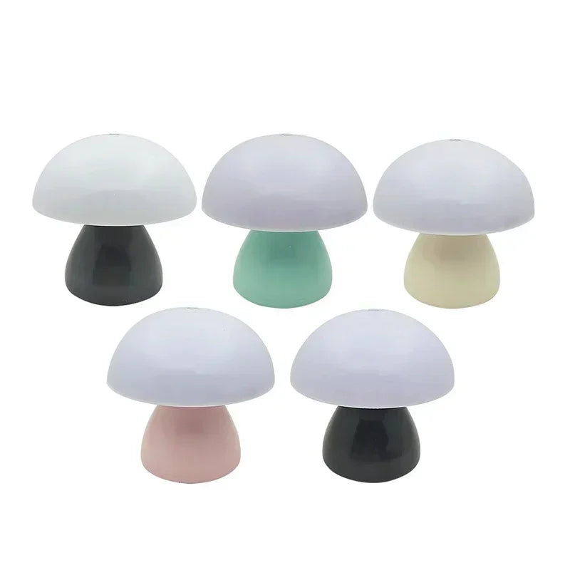 Lampe champignon LED tactile à intensité variable – USB rechargeable