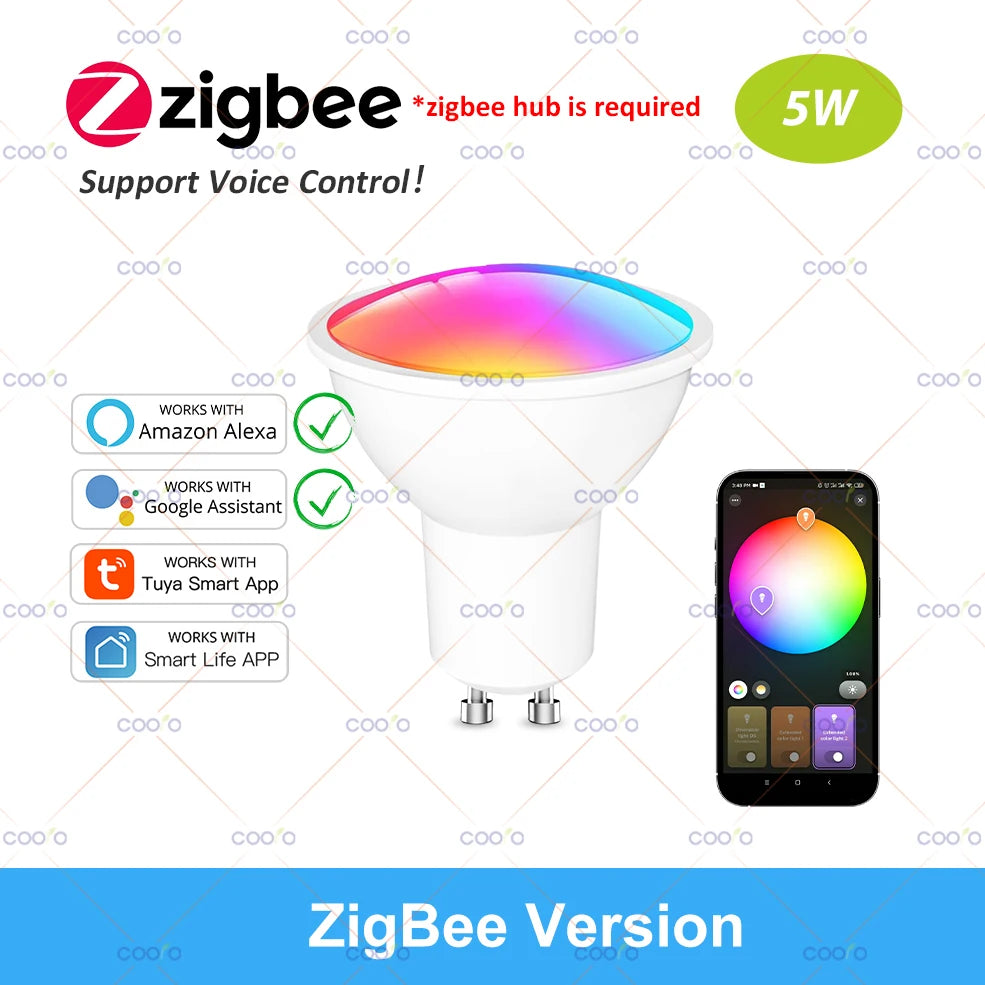Ampoule connectée WiFi – RGB