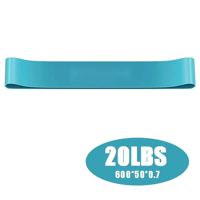 Bandes de résistance élastiques – set fitness – lot de 5
