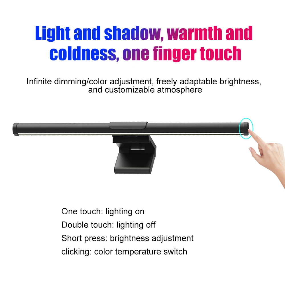 Barre lumineuse d'écran LED – sans reflet – RGB