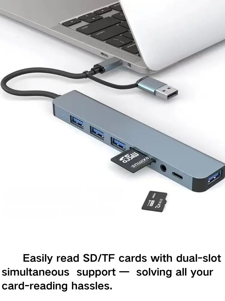 Hub USB-C multiport – station compacte