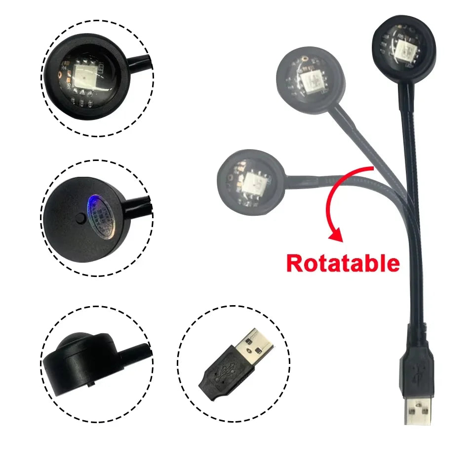 Lampe coucher de soleil – veilleuse d'ambiance USB