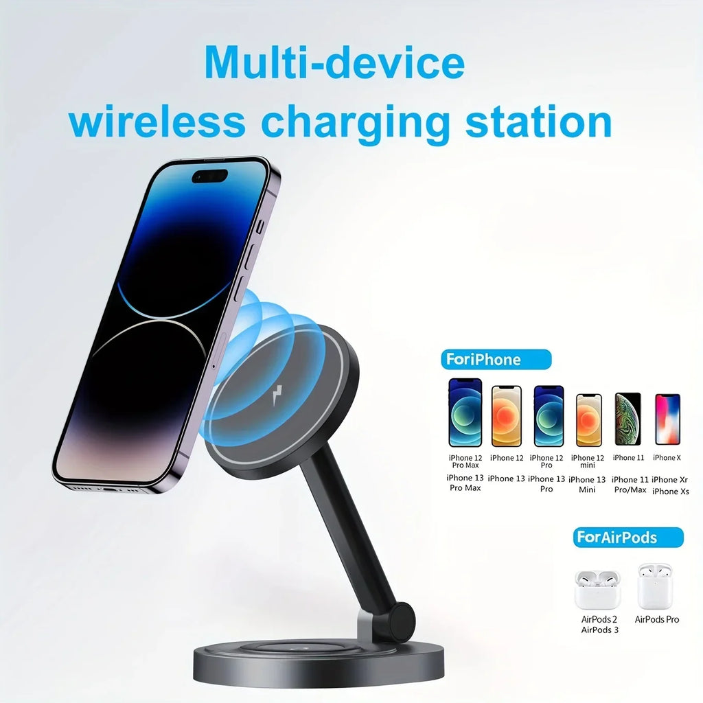 Station de charge sans fil 3-en-1