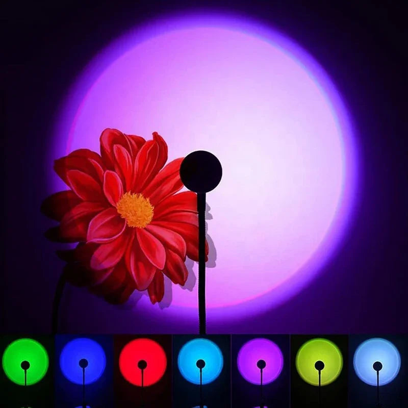 Lampe coucher de soleil – veilleuse d'ambiance USB