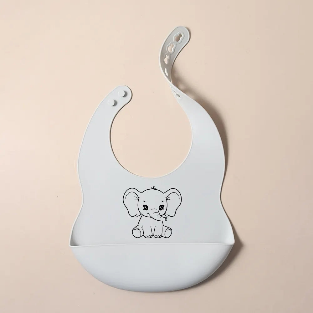 Set repas bébé en silicone – à ventouse