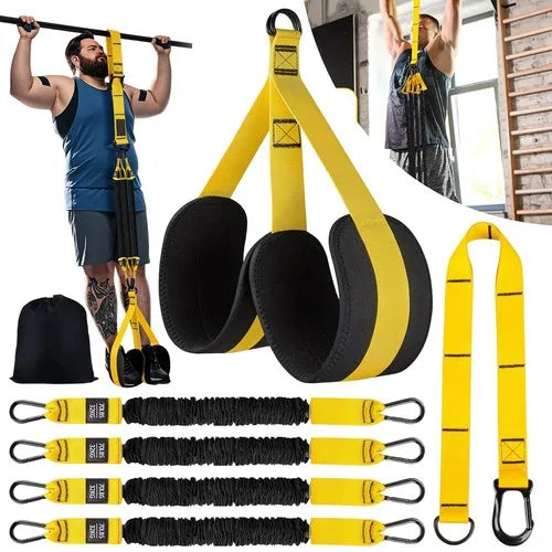 Bandes de résistance élastiques – set fitness
