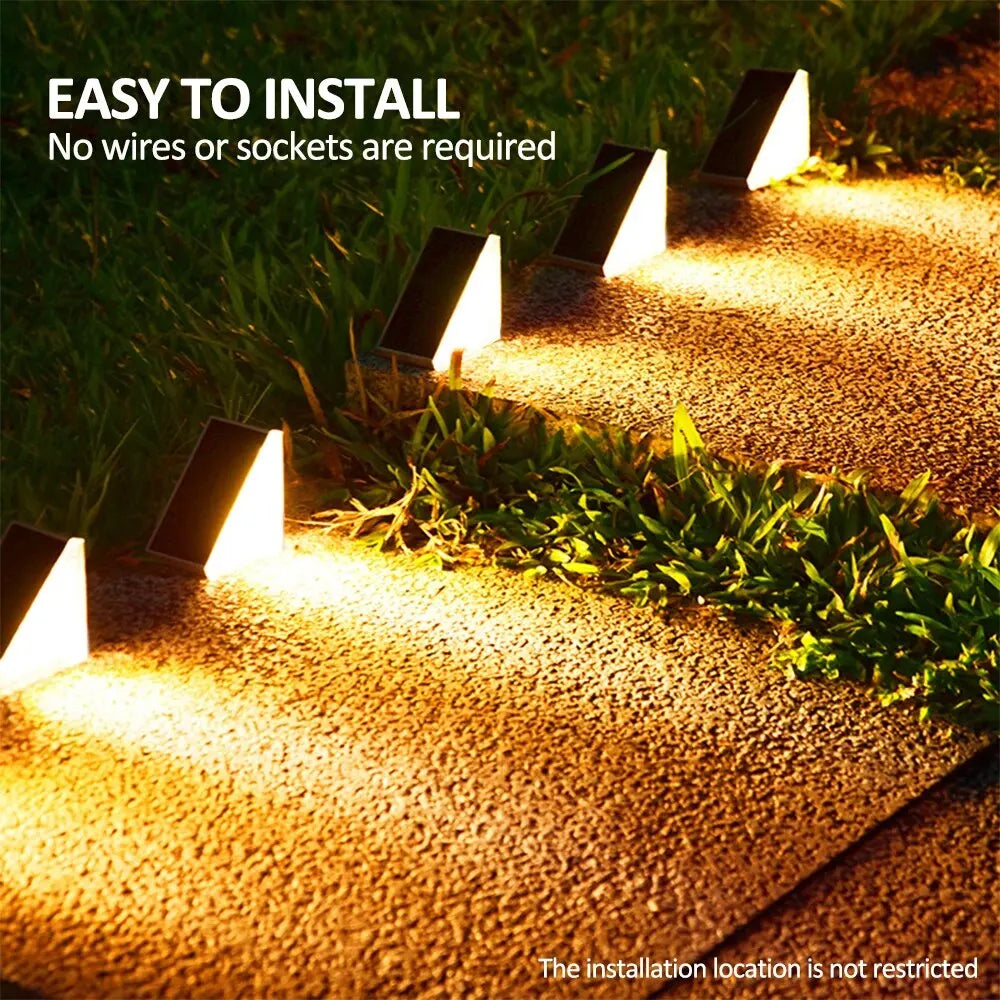 Éclairage solaire de jardin – étanche & sans fil – RGB