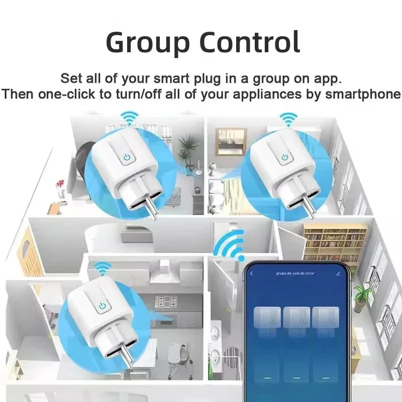 Prise connectée WiFi – suivi de consommation
