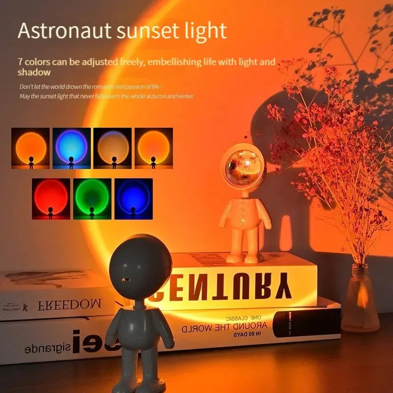 Lampe coucher de soleil – veilleuse d'ambiance USB