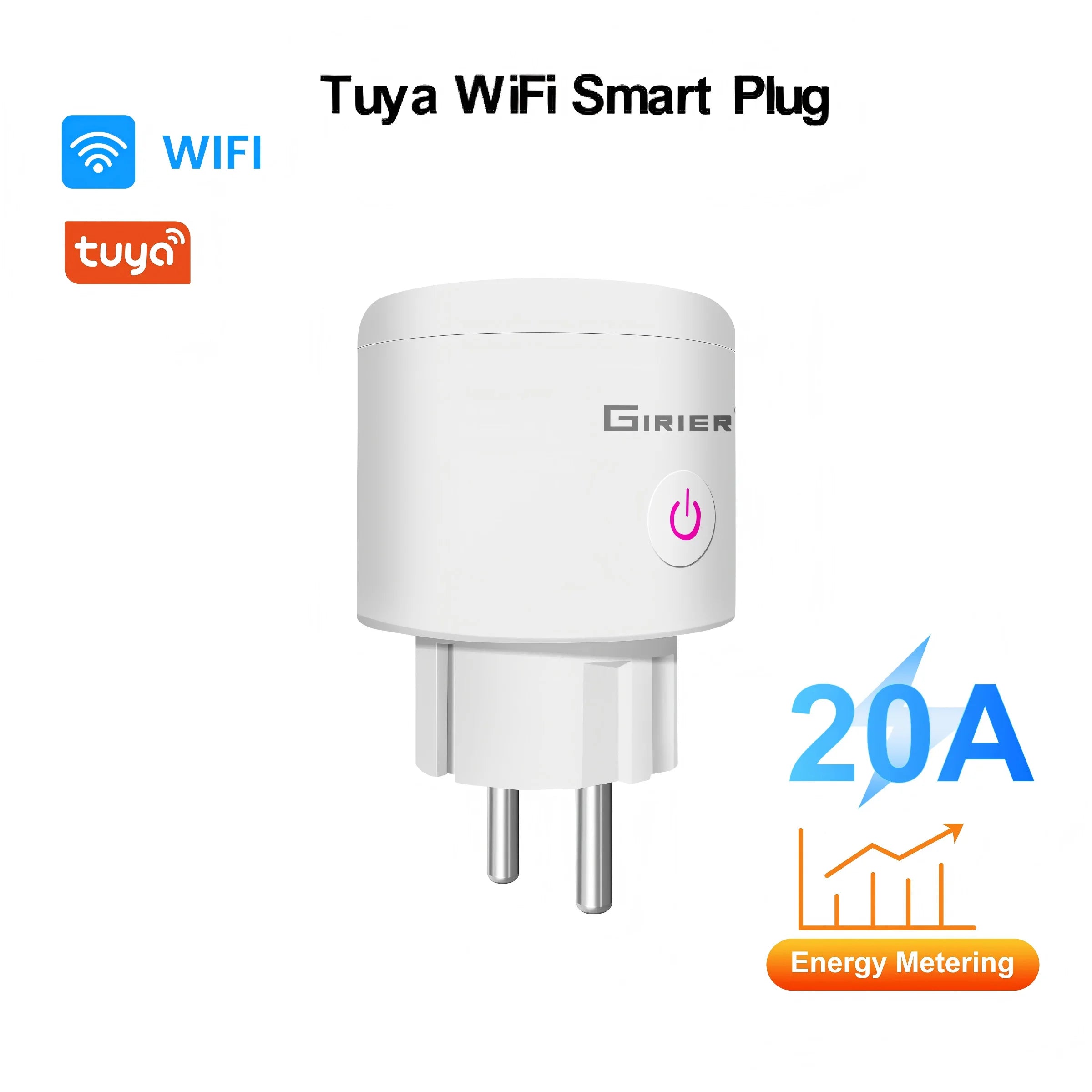 Prise connectée WiFi – suivi de consommation – télécommande