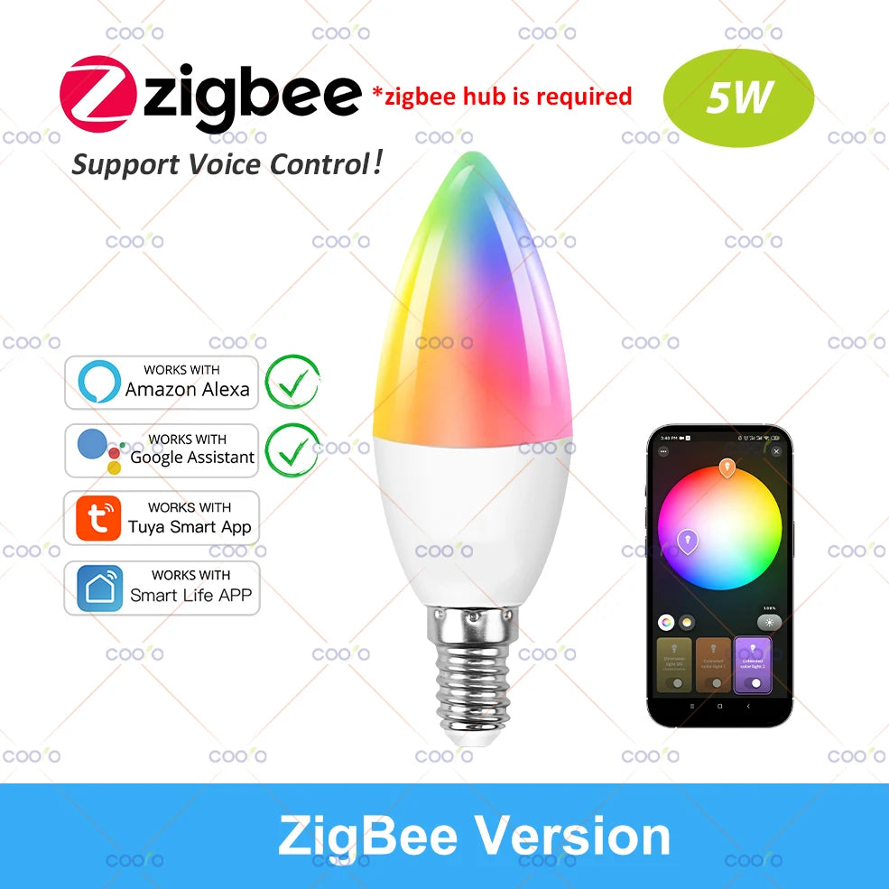 Ampoule connectée WiFi – RGB