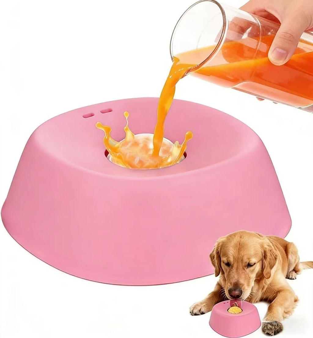 Gamelle anti-glouton pour chien & chat