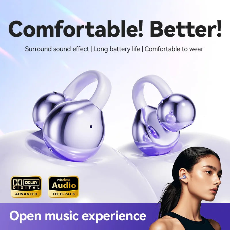 Écouteurs Bluetooth open-ear – oreille libre