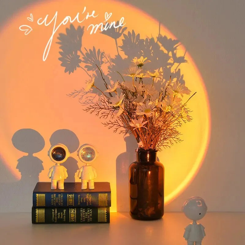 Lampe coucher de soleil – veilleuse d'ambiance USB