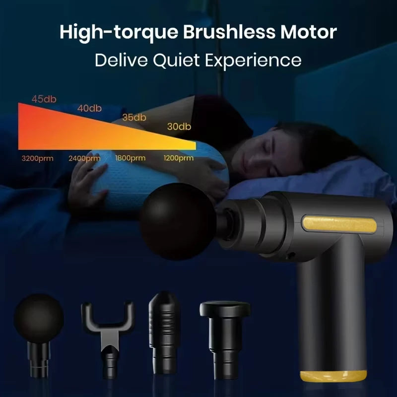 Pistolet de massage électrique – récupération – USB-C
