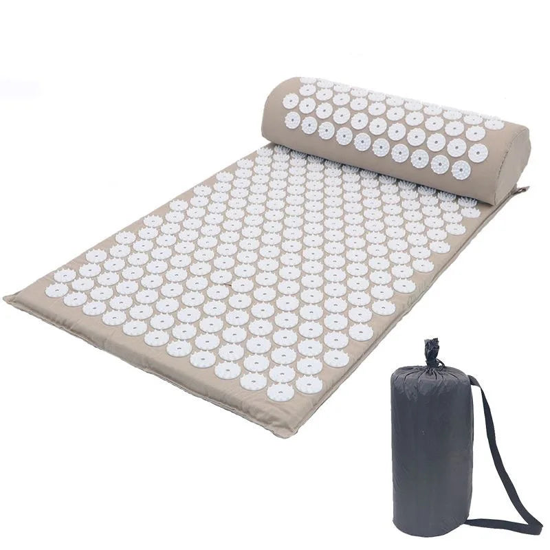 Tapis d'acupression + coussin – rituel détente