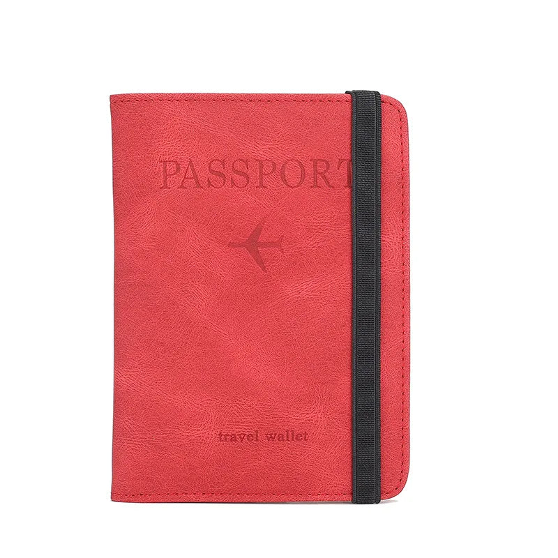 Pochette passeport anti-RFID – tour de cou