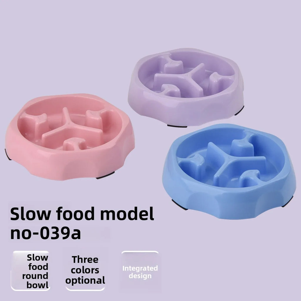 Gamelle anti-glouton pour chien & chat