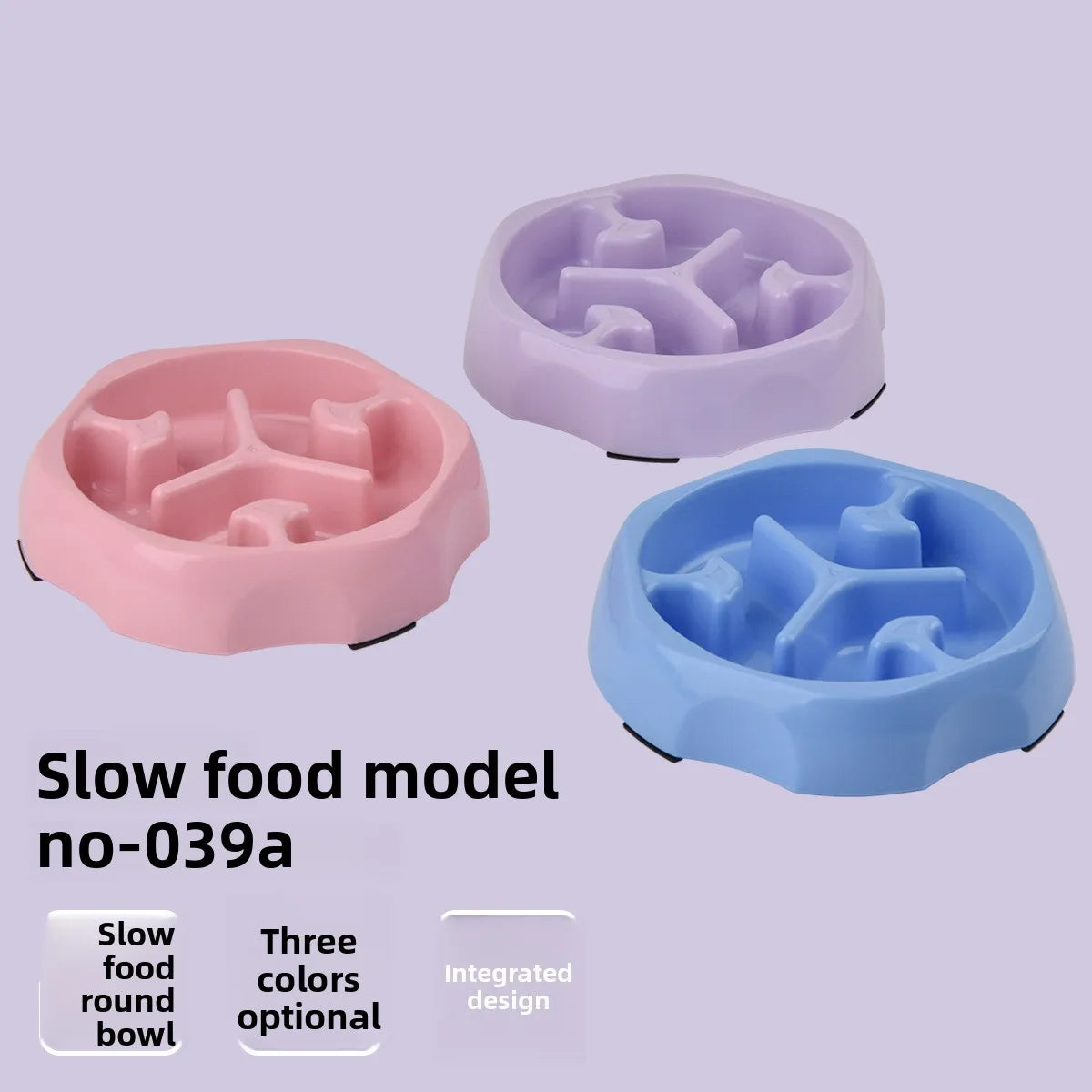 Gamelle anti-glouton pour chien & chat