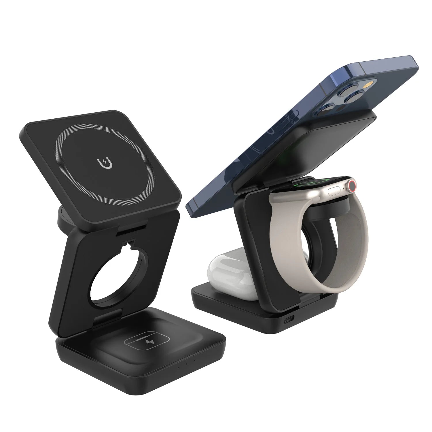 Station de charge sans fil 3-en-1