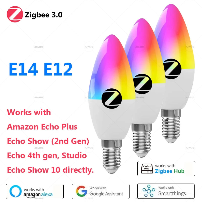 Ampoule connectée WiFi – RGB
