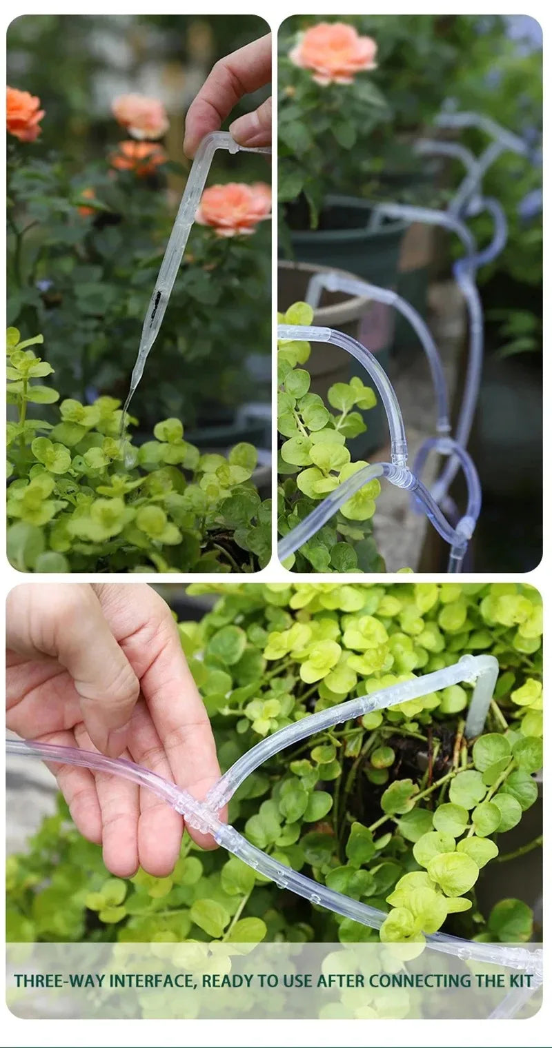 Kit d'arrosage goutte-à-goutte automatique