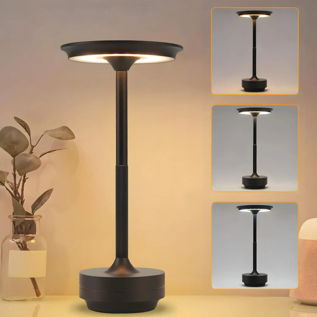 Lampe de table LED sans fil rechargeable – veilleuse d'ambiance rechargeable
