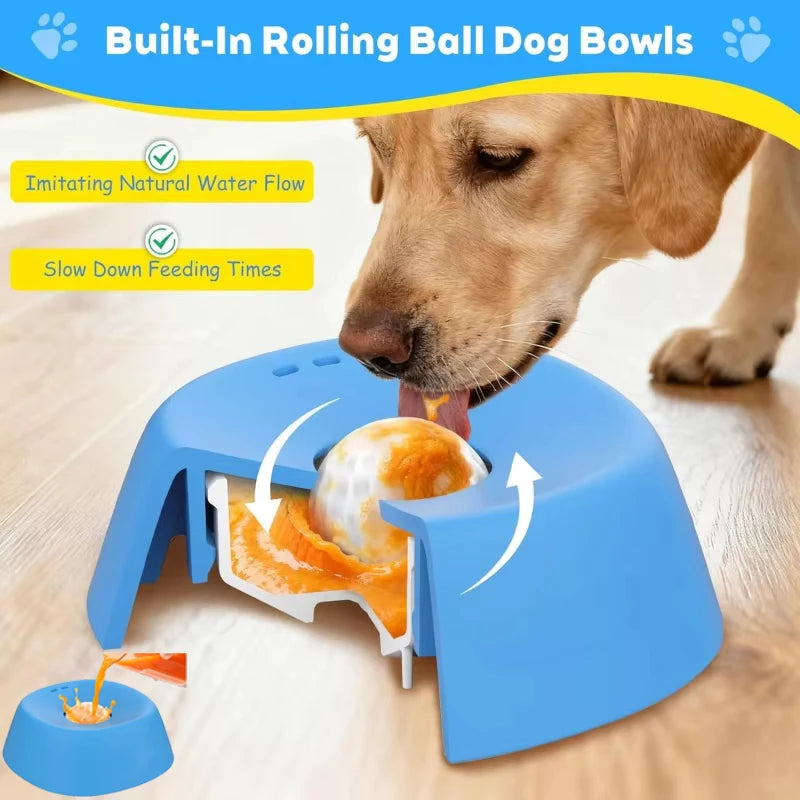 Gamelle anti-glouton pour chien & chat