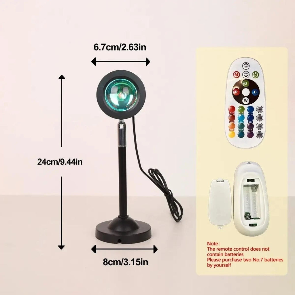 Lampe coucher de soleil – veilleuse d'ambiance USB