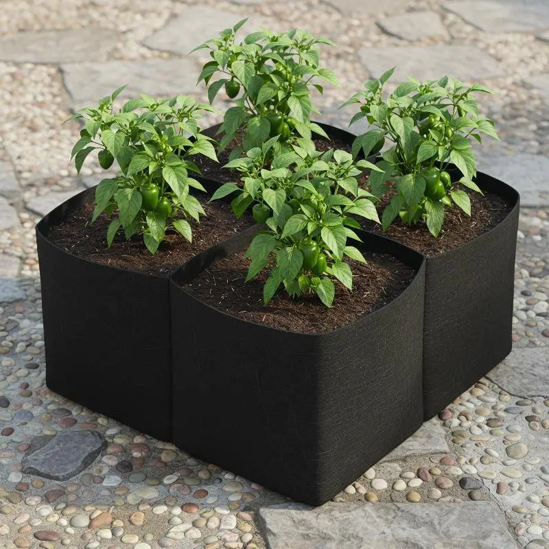 Sacs de culture en feutre – potager